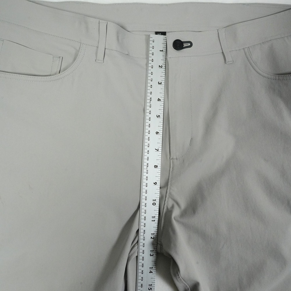Public Rec Men's All Day Pants Light Gray Chino Actual Size 40x30 Stretch - Picture 7 of 8